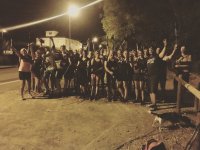 Marche nordique en nocturne, 8 août 2018