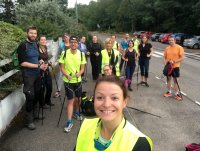 Marche nordique en nocturne, 5 juillet 2018