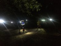 Marche nordique en nocturne, 5 juillet 2018